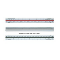 Triangular Architectural Ruler / High Impact Styrene (6")